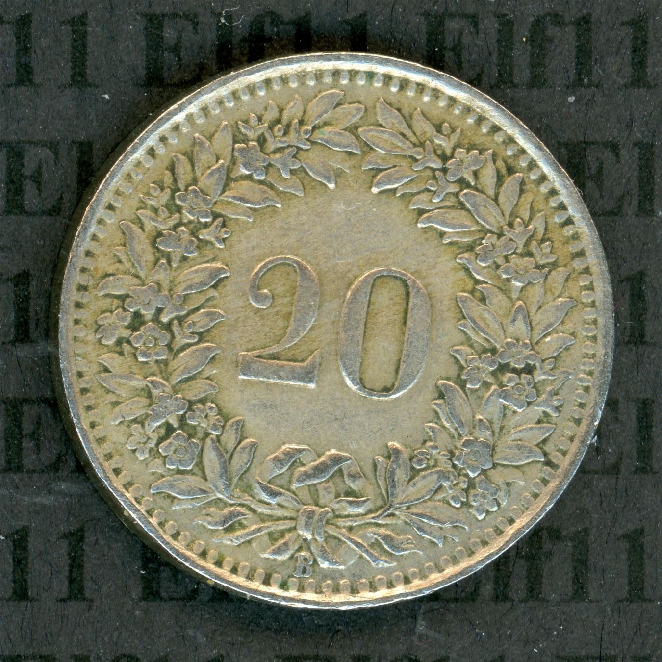Tutti le monete: CHF___0.20 1950 ss-vz 20 Rappen – Usato da Widnau venduto da Elf11 1
