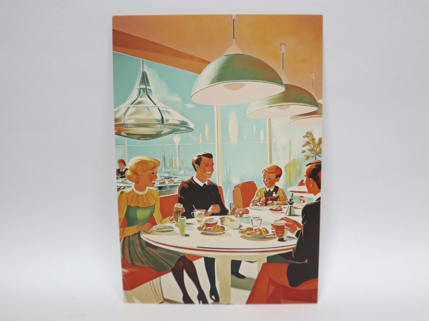 Ansichtskarten: AK Science Fiction Restaurant Comic Postkarte – Neu (gemäss Beschreibung) aus Eschenbach SG von Astalavista