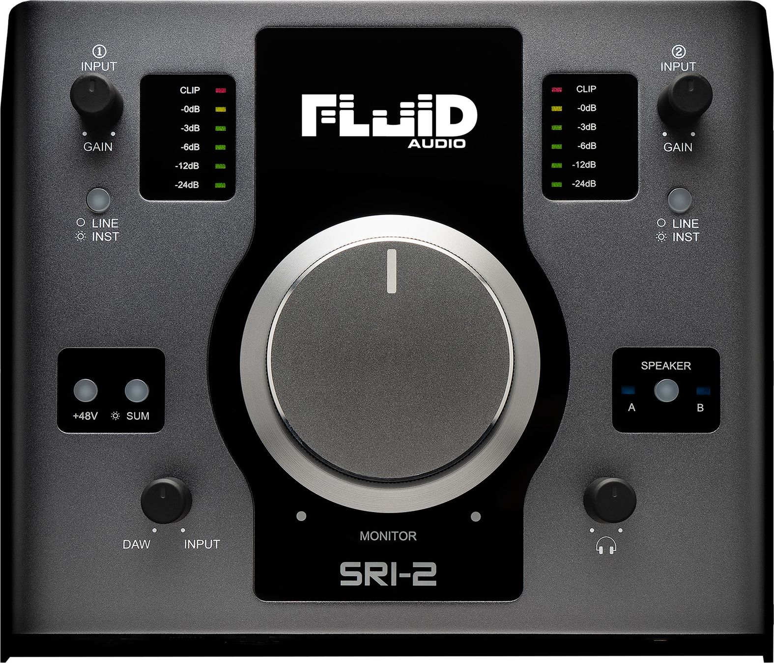 Attrezzatura per studi di registrazione: Fluid Audio SRI-2 USB Interface – Nuovo (secondo la descrizione) da Giebenach venduto da MusiX-Pro