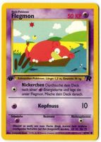 Flegmon Team Rocket 1.Edition 67/82 Deutsch Mint