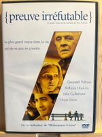 Preuve Irréfutable (2005, DVD, Anthoy Hopkins)