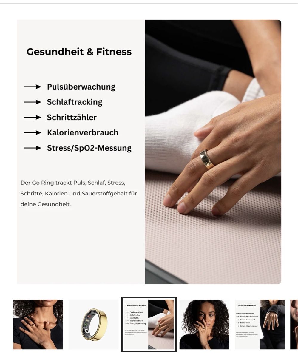 Ringe: Smart Ring – Neu und originalverpackt aus Richterswil von LuluGL 2