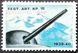 Soldatenmarke 2.WK, Festungs Art Kp 18, Aufdr, Wi Art 131