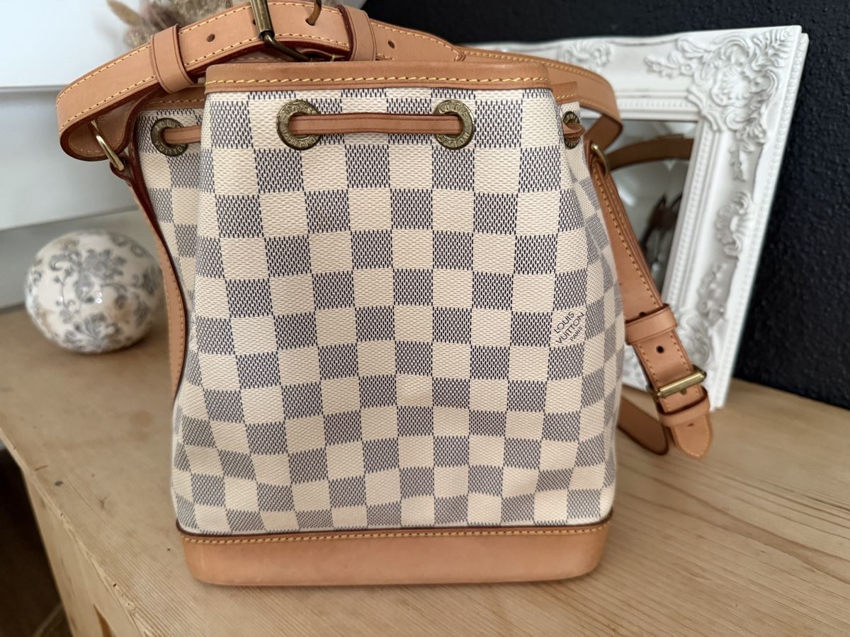 Louis Vuitton Borse da donna: Louis Vuitton Noe BB Damier Azur – Usato da Hirschthal venduto da GR7000 3