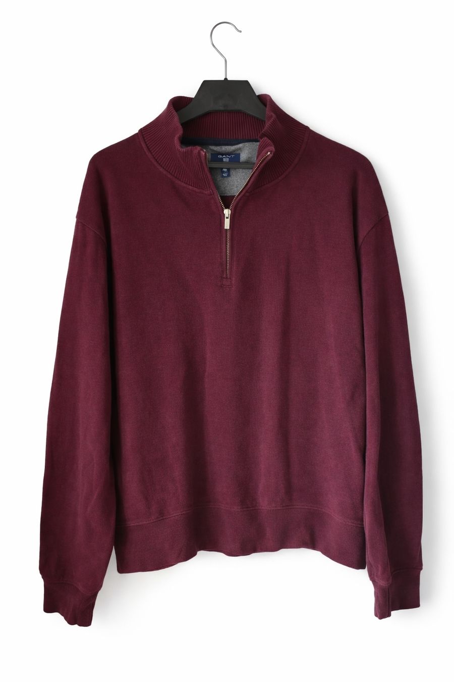 Gant Maglioni & Felpe: Pull Gant bordeaux zippé col montant Taille XXL – Usato da Genève venduto da MariaS2