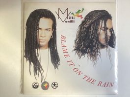 Milli Vanilli Single - Blame It On The Rain / Money