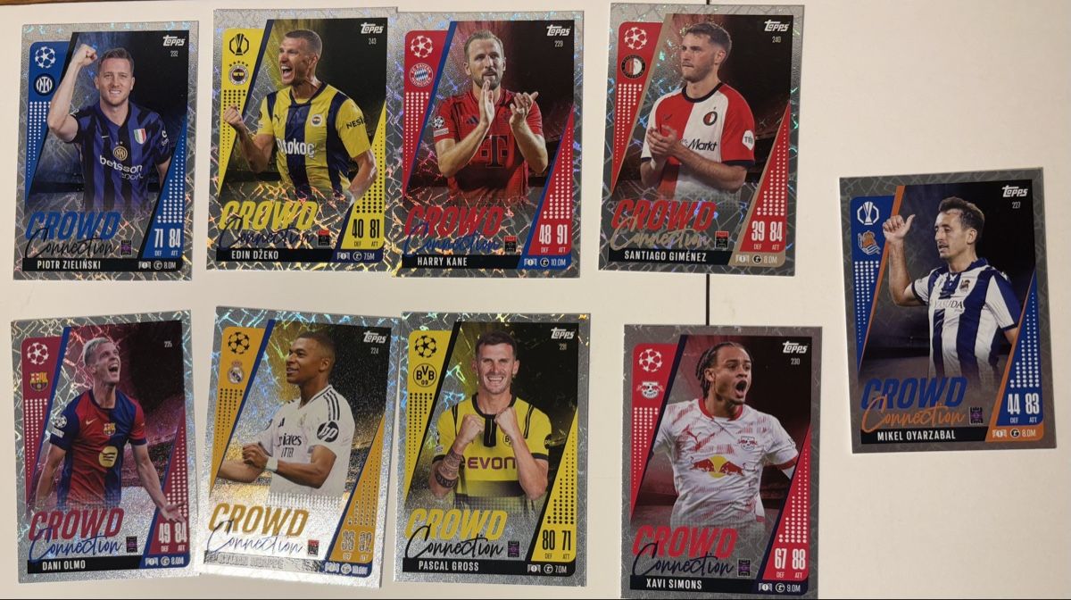 Topps Carte collezionabili: Crowd Connection Karten Match Attax Extra 24/25 – Nuovo (secondo la descrizione) da Basel venduto da JM_Cards