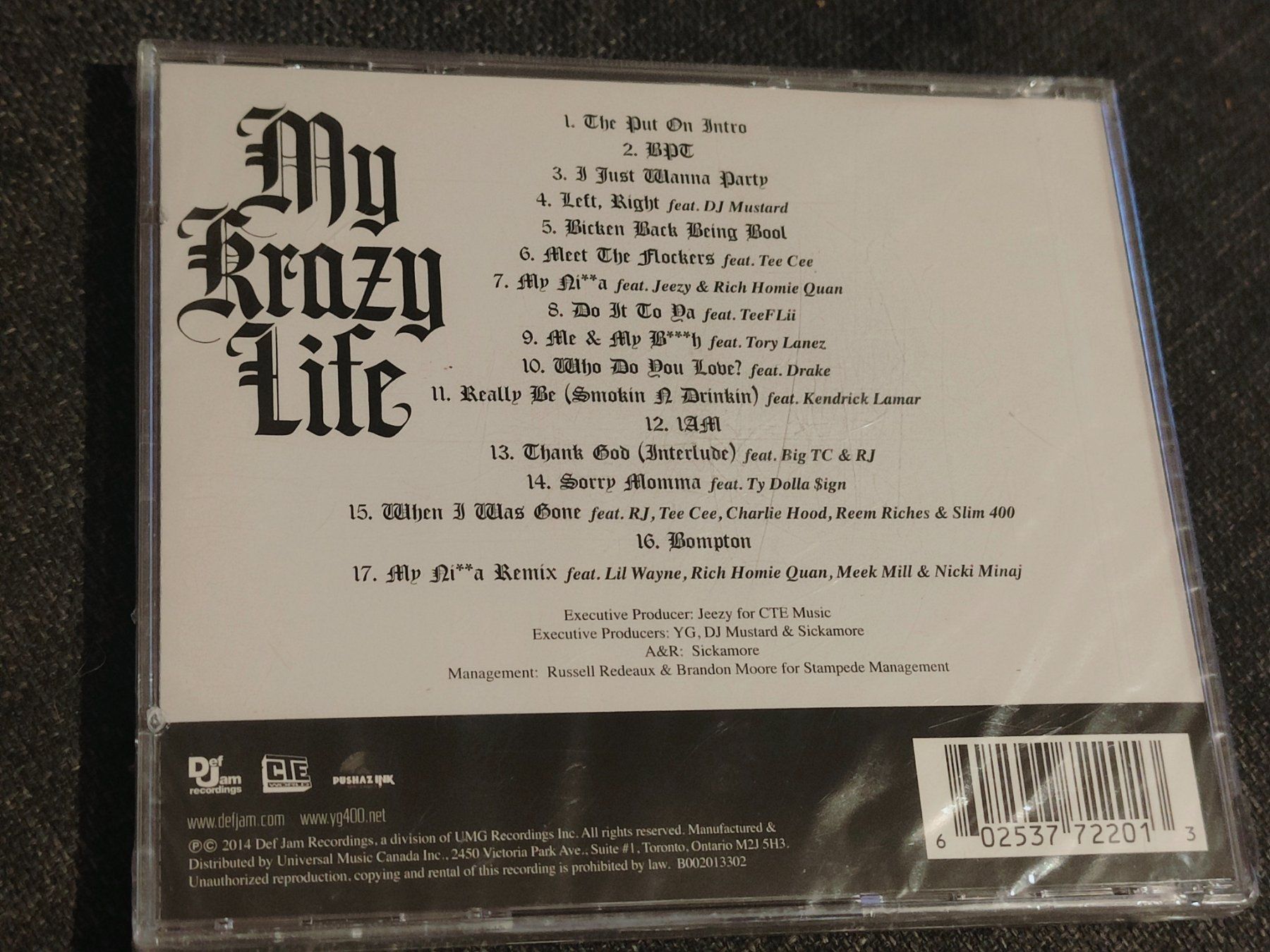 CD: YG - My Krazy Life – Nuovo e nell'imballaggio originale da Fribourg venduto da cristiana_vend 1