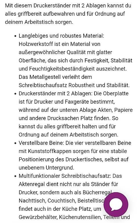 Autres décorations & accessoires: Druckerständer – D'occasion à Staufen par Leny07 1