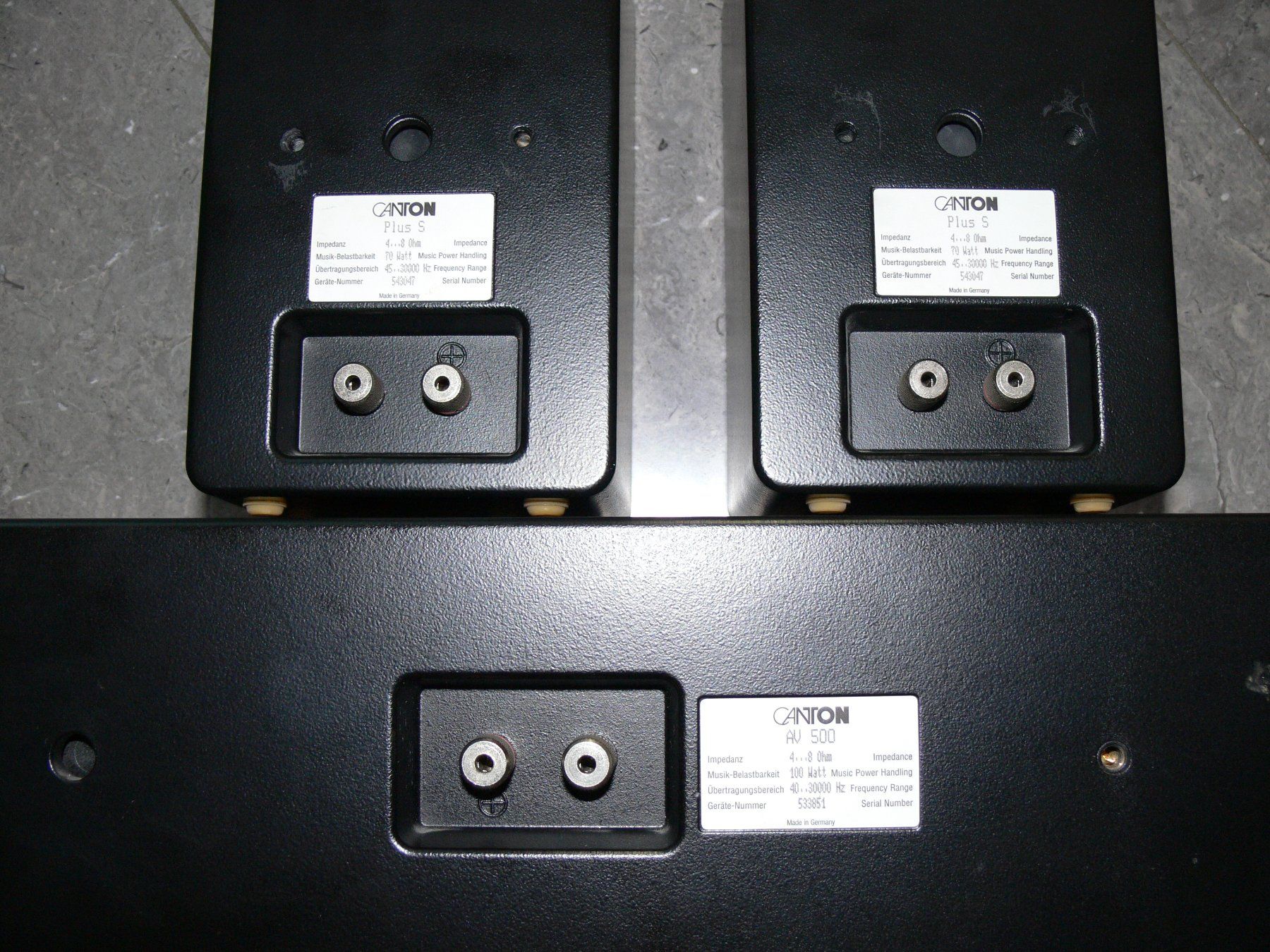 Canton Casse acustiche: Canton Lautsprecher Set Center und Satteliten System – Usato da Remigen venduto da Kelias 3
