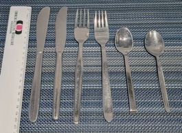 Besteck Set, 6 teilig, Edelstahl