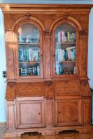 Sekretär Nussbaum Wohnzimmerschrank Barock Stilmöbel