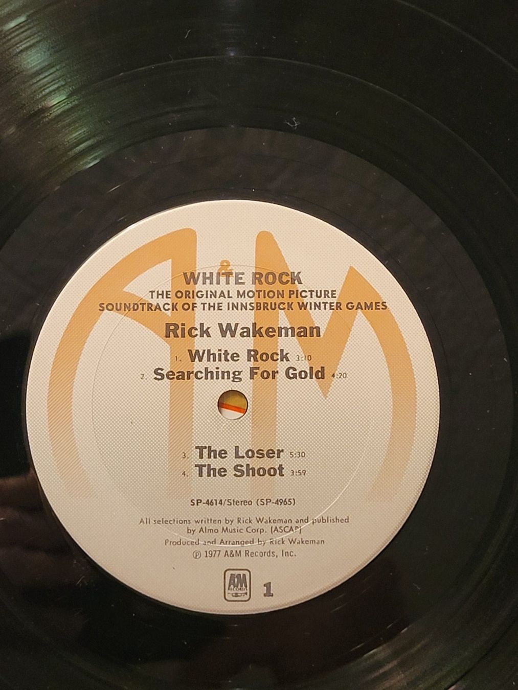 Dischi in vinile: Rick Wakeman - White Rock - Vinyle 33T – Usato da la Chaux-de-Fonds venduto da Lampe 3