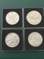 4er Set Helvetia ,Silbermünzen, Rarität!