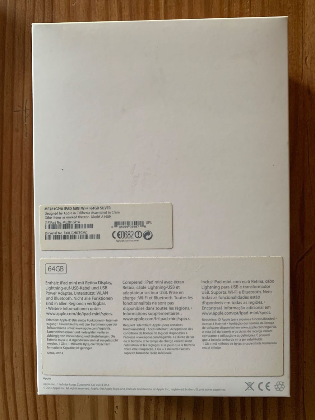 Apple Tablettes PC: Apple iPad mini 2 64GB – D'occasion à Flaach par Rosatipi 2