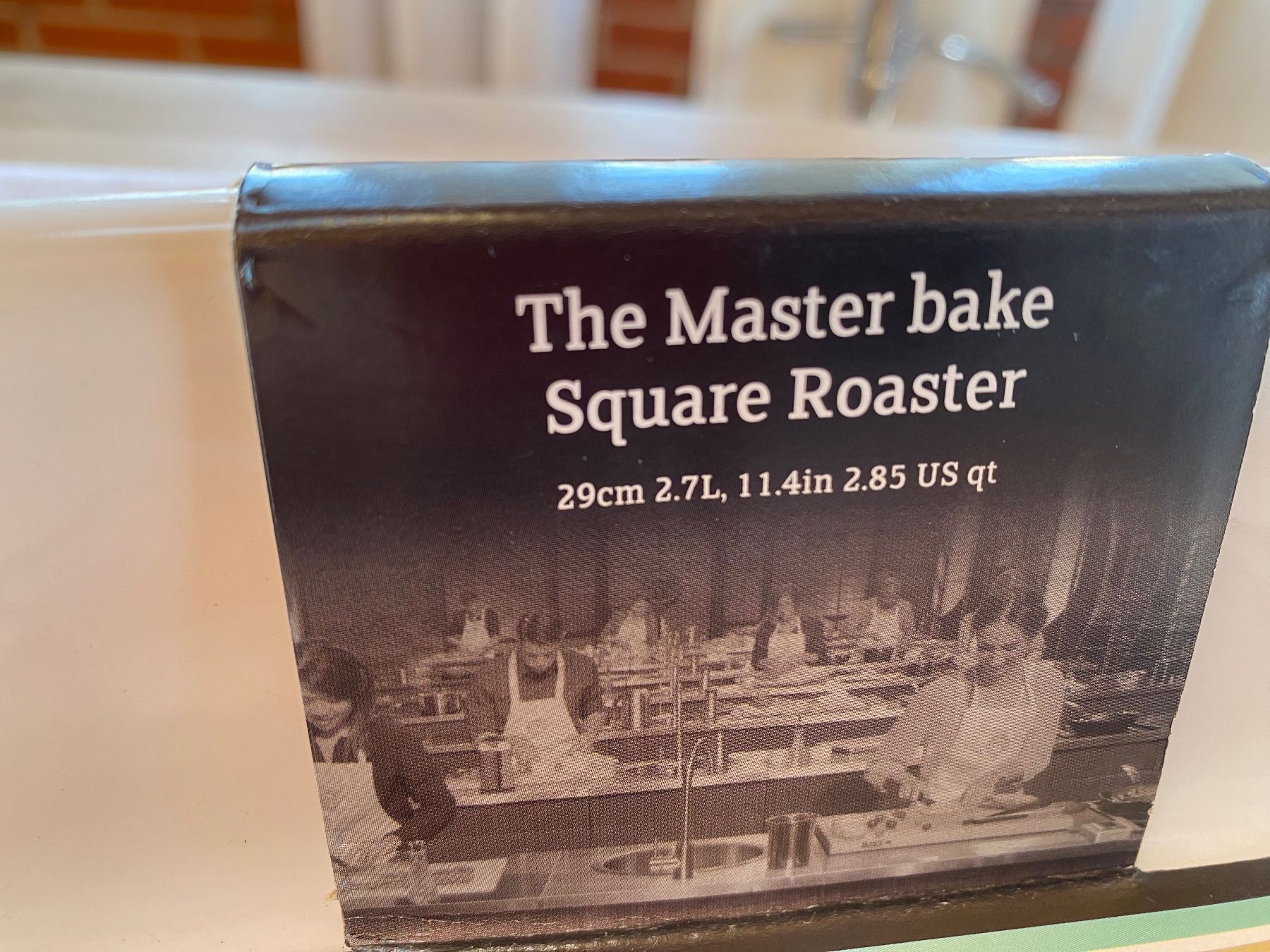 Servierplatten: Plat a cuire carré Masterchef NEUF – Neu und originalverpackt aus Genève von pilarina 2