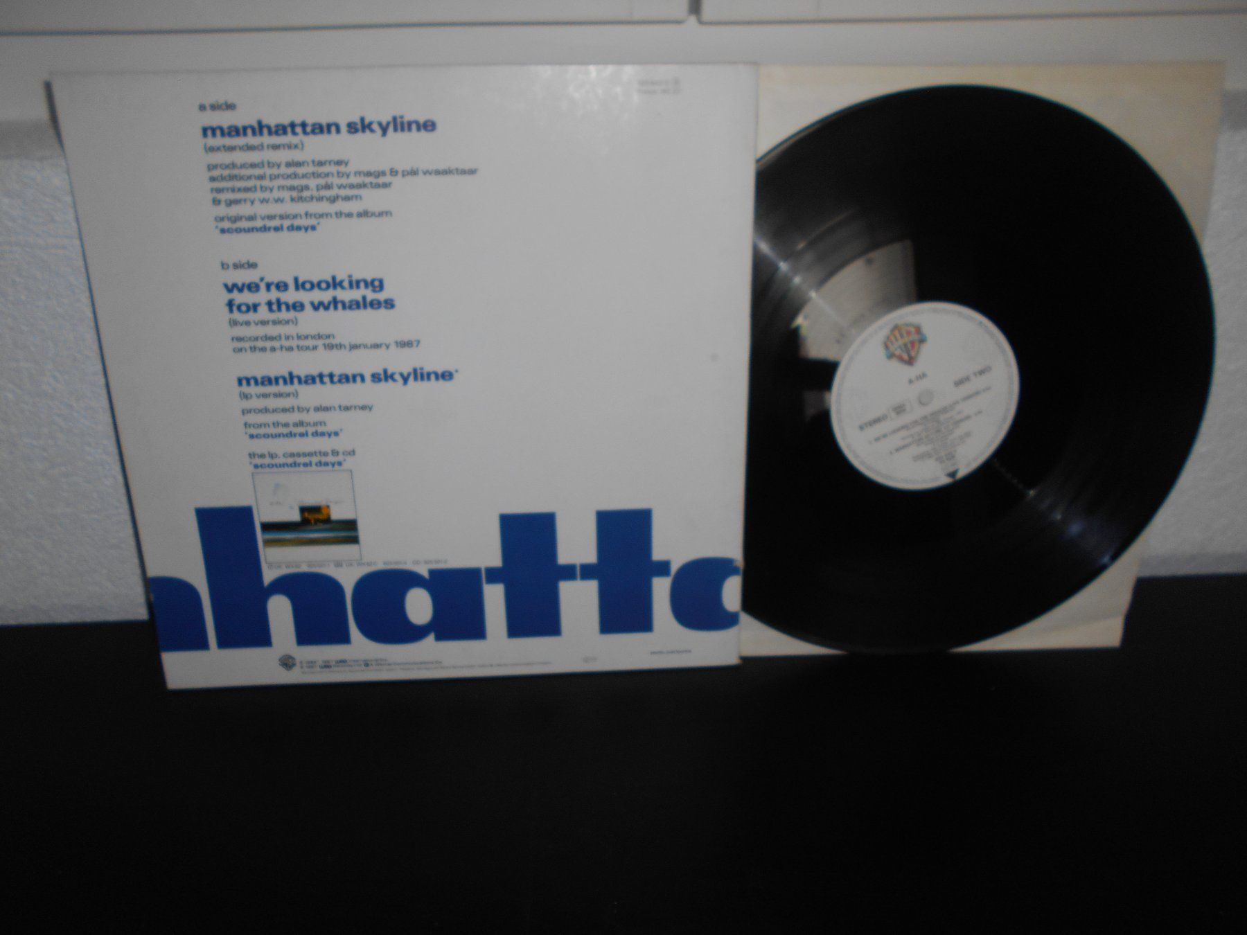 Dischi in vinile: A-ha – Manhattan Skyline / 1987 – Usato da Aarberg venduto da witchhunter01 1