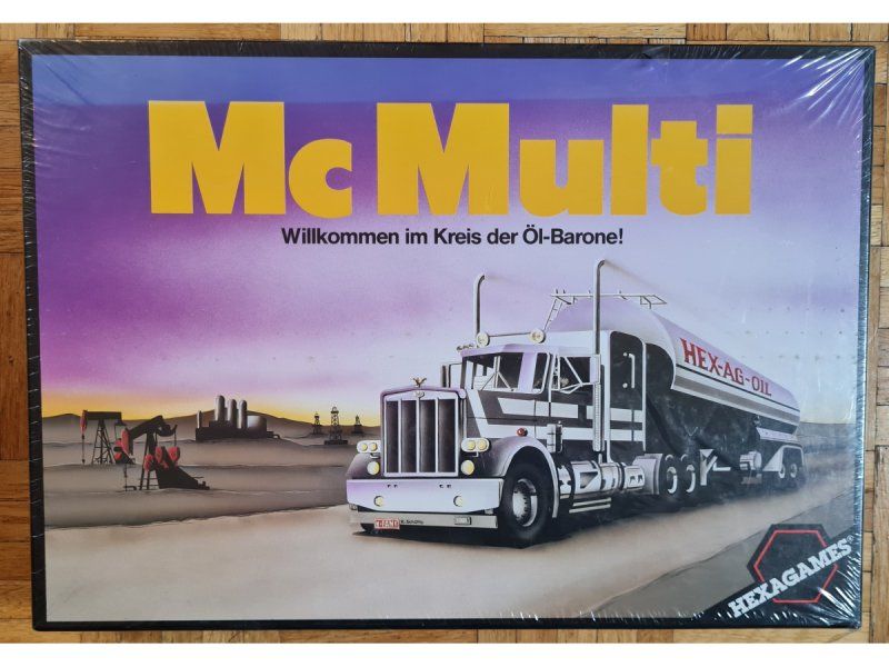 Spiele: Brettspiel "McMulti", Version Hexagames 1988 – Neu und originalverpackt aus Zürich von Desmond01