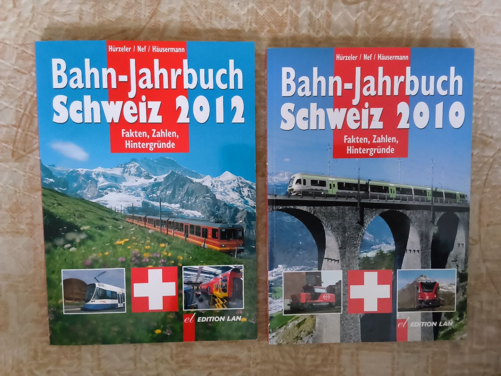 Livres: 2er Set Bahn- Jahrbuch 2010+2012 – Neuf (Voir description) à Hallau par histoiremerveilleuse