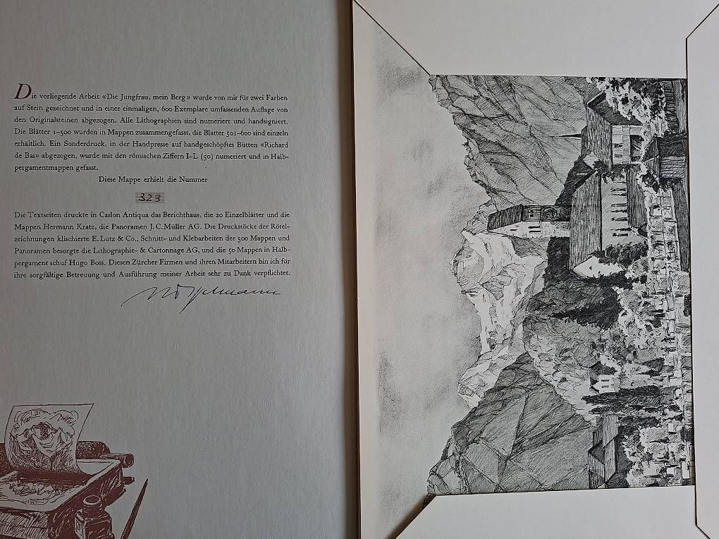 Libri: Die Jungfrau / Mein Berg – Usato da Wabern venduto da amo_pp26 2