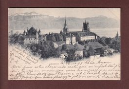 LAUSANNE - Château et Cathédrale - 1899