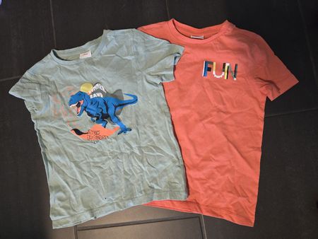 2er Set T-Shirts von s.Oliver, Gr. 116/122,