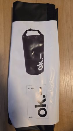 Ok. - Dry Bag, wasserdichter Beutel 15 Liter Neu