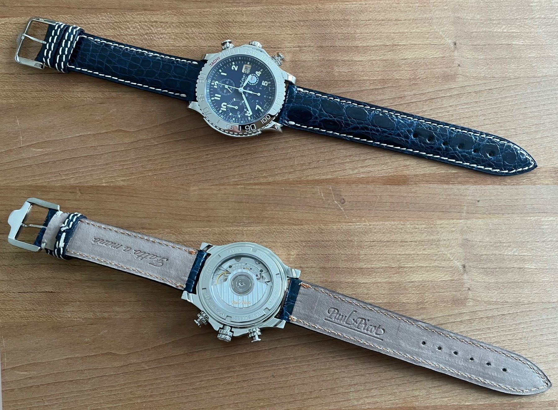 Paul Picot Uhren: Paul Picot Chrono Monza Automatic vollständig revidiert – Gebraucht aus Embrach von Canderau 9