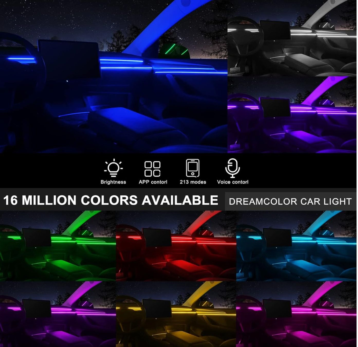 Tutti pezzi di ricambio auto: Interior LED Strip Light – Nuovo e nell'imballaggio originale da Mellingen venduto da Samiross 1