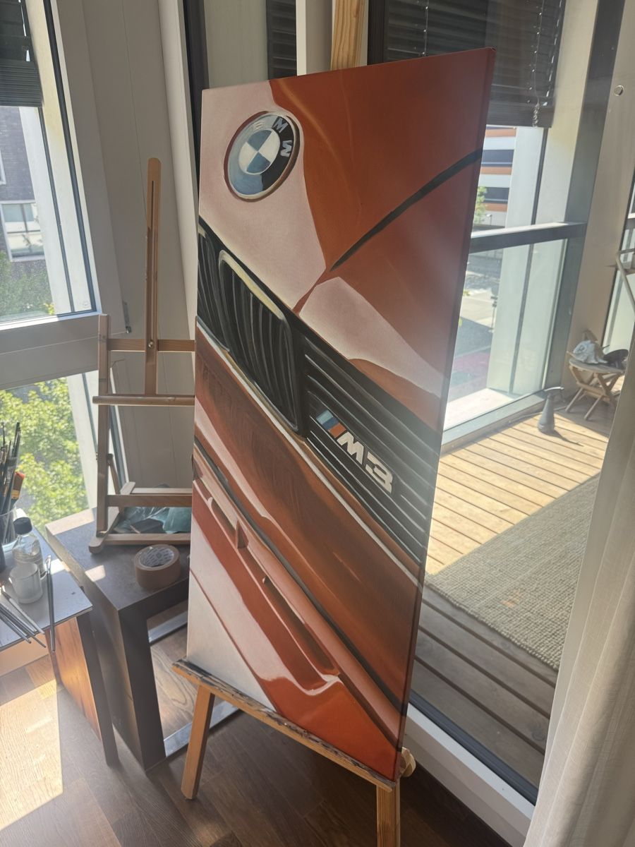 Dipinti: BMW M3 E30 Ölgemälde 50x110cm – Nuovo (secondo la descrizione) da Glattpark(Opfikon) venduto da ale_mg8x 2