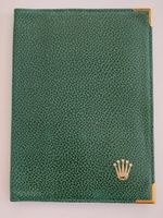 Rolex Garantie Kartenhalter code 68.08.55 grün - 80er