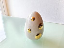 Superbe oeuf décoratif en Emaux de Longwy