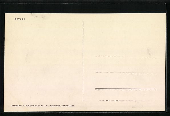 Cartoline postali: AK Bevers, Viehtrieb im Ort – Usato da Berlin venduto da bartko-reher 1
