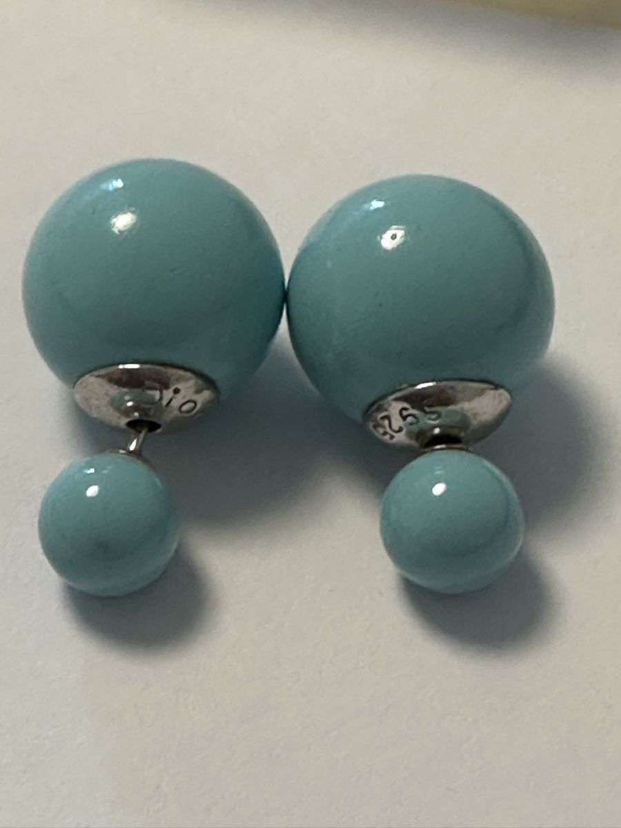 Dior Boucles d'oreille: Boucles d'oreilles Dior et argent 925, – D'occasion à Montreux par luc_w7cx 1