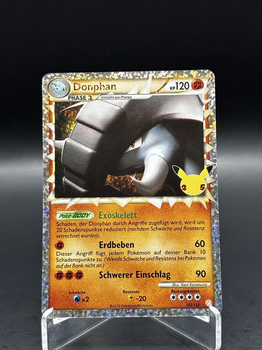 Pokémon Carte collezionabili: Donphan Celebrations DE Pokémon Karte – Nuovo (secondo la descrizione) da Magden venduto da LegacyCards