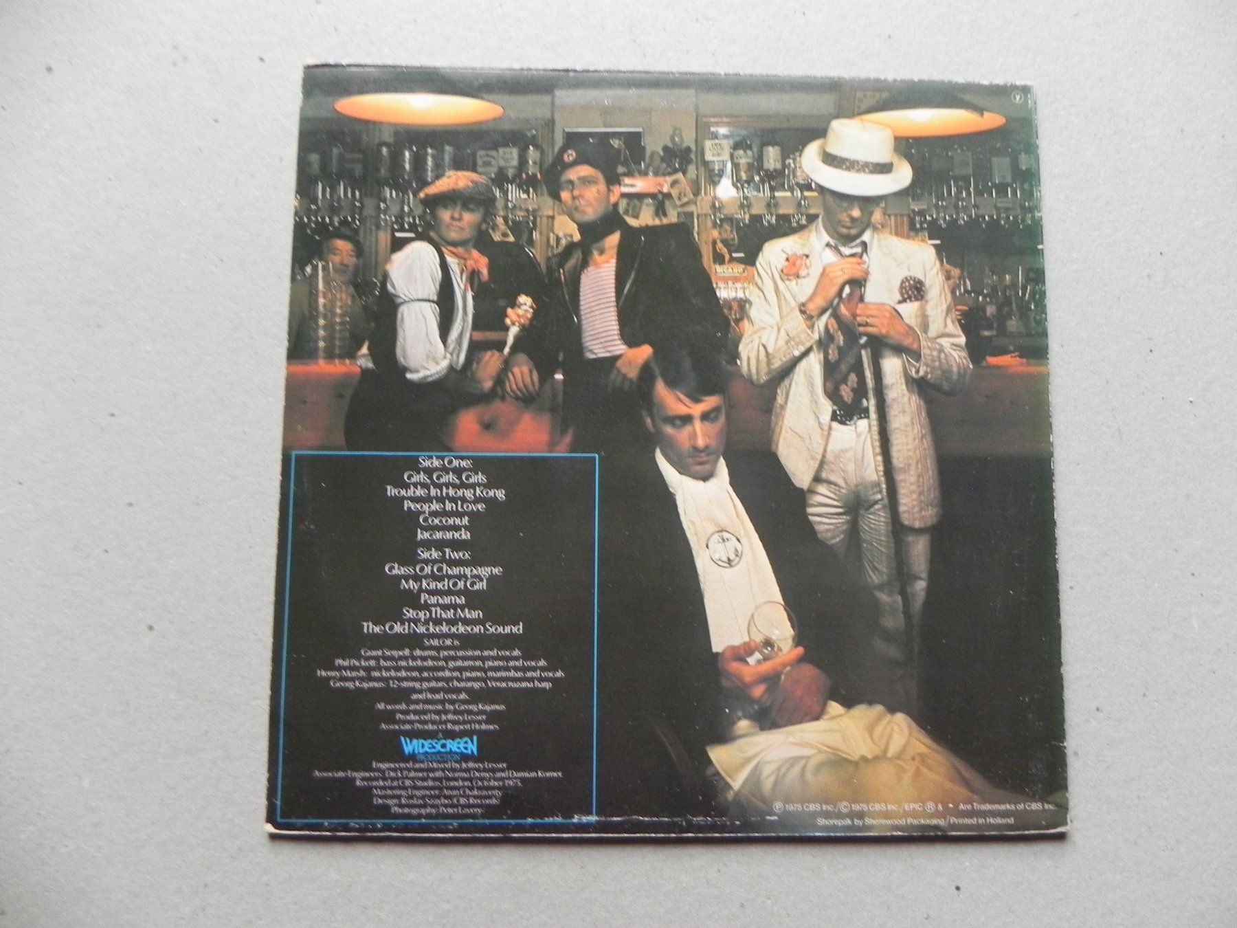 Dischi in vinile: LP brit. Pop Band Sailor 1975 Trouble – Usato da Siebnen venduto da krimsie 1