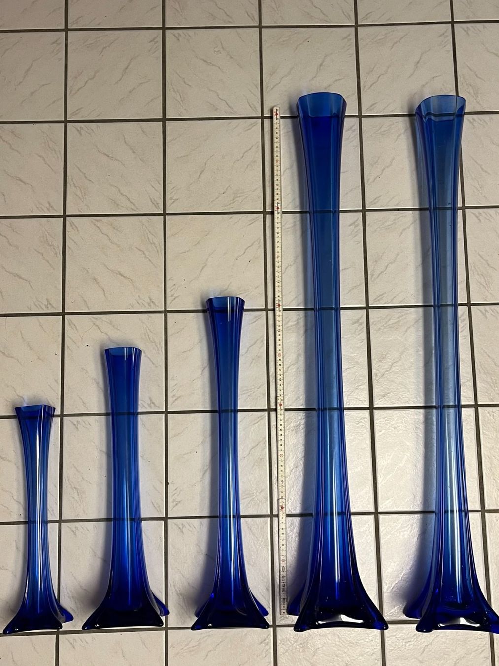 Vasi & Recipienti: 5 seltene blaue Vasen – Usato da Balzers venduto da APE03 1