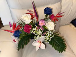 Fleurs en tissu Fête des Mères Frs.35.-