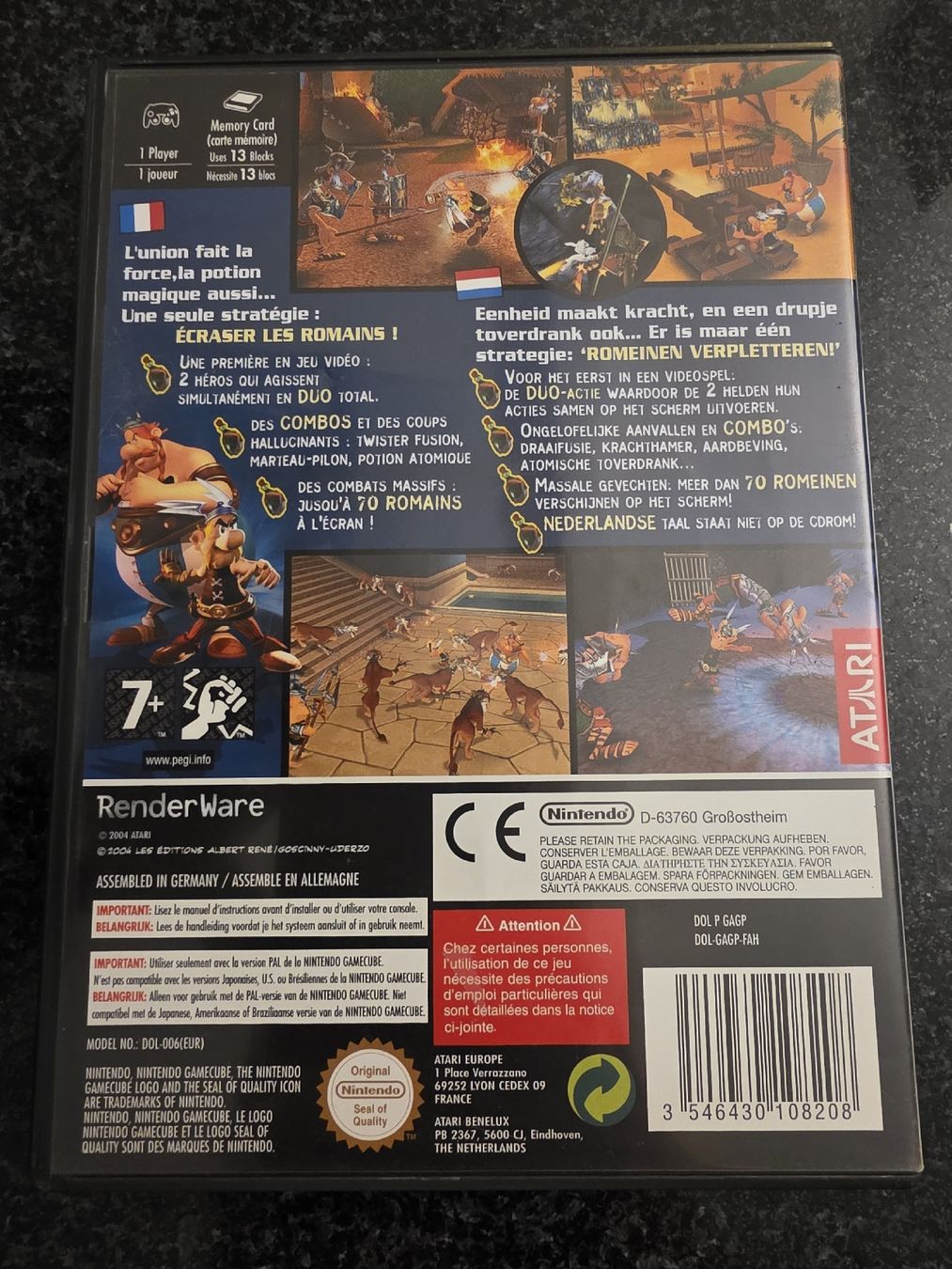 Jeux: Astérix & Obélix XXL Gamecube – D'occasion à Chavornay par Crash37 1
