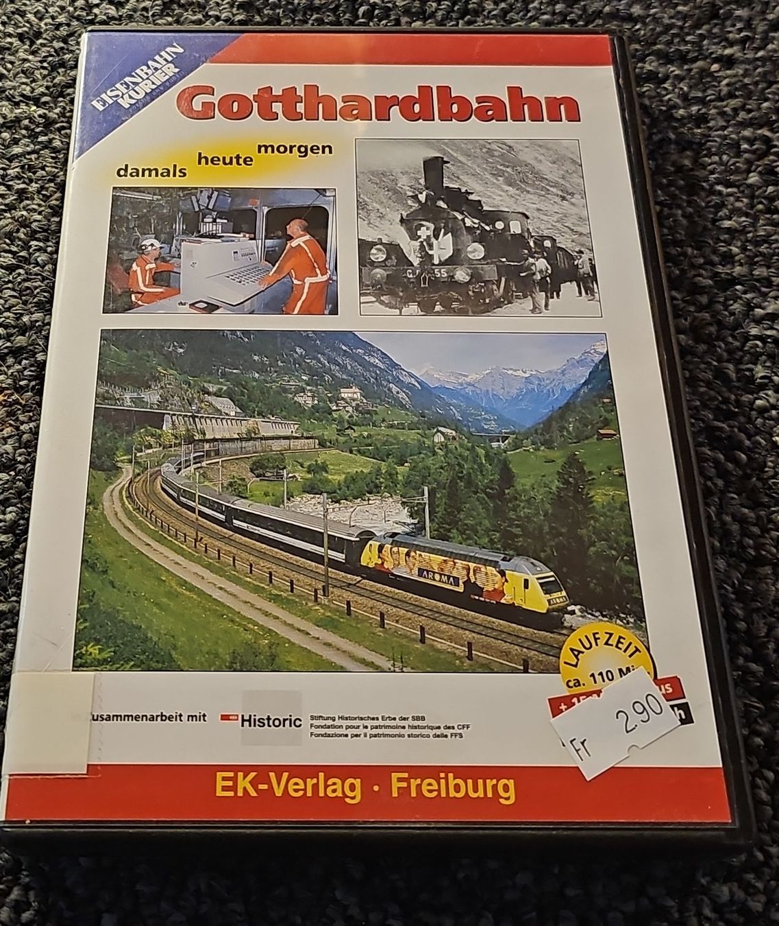 Tous les DVDs: Gotthardbahn Eisenbahn Romanik (21550) – D'occasion à Ruswil par jan_bxl5
