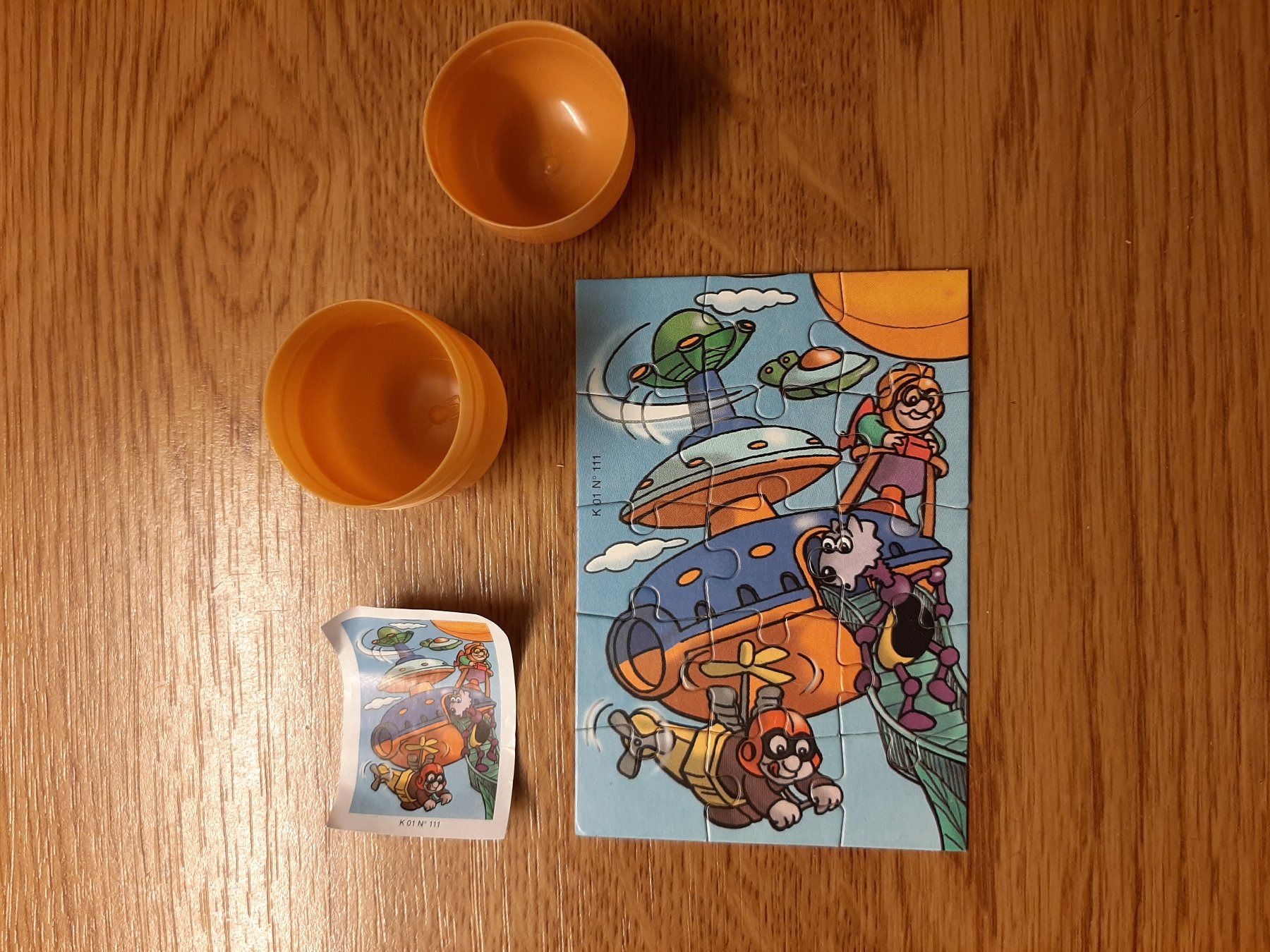 Puzzle: Überraschungsei mit Puzzle, 15 -teilig – Usato da Menziken venduto da Rien1