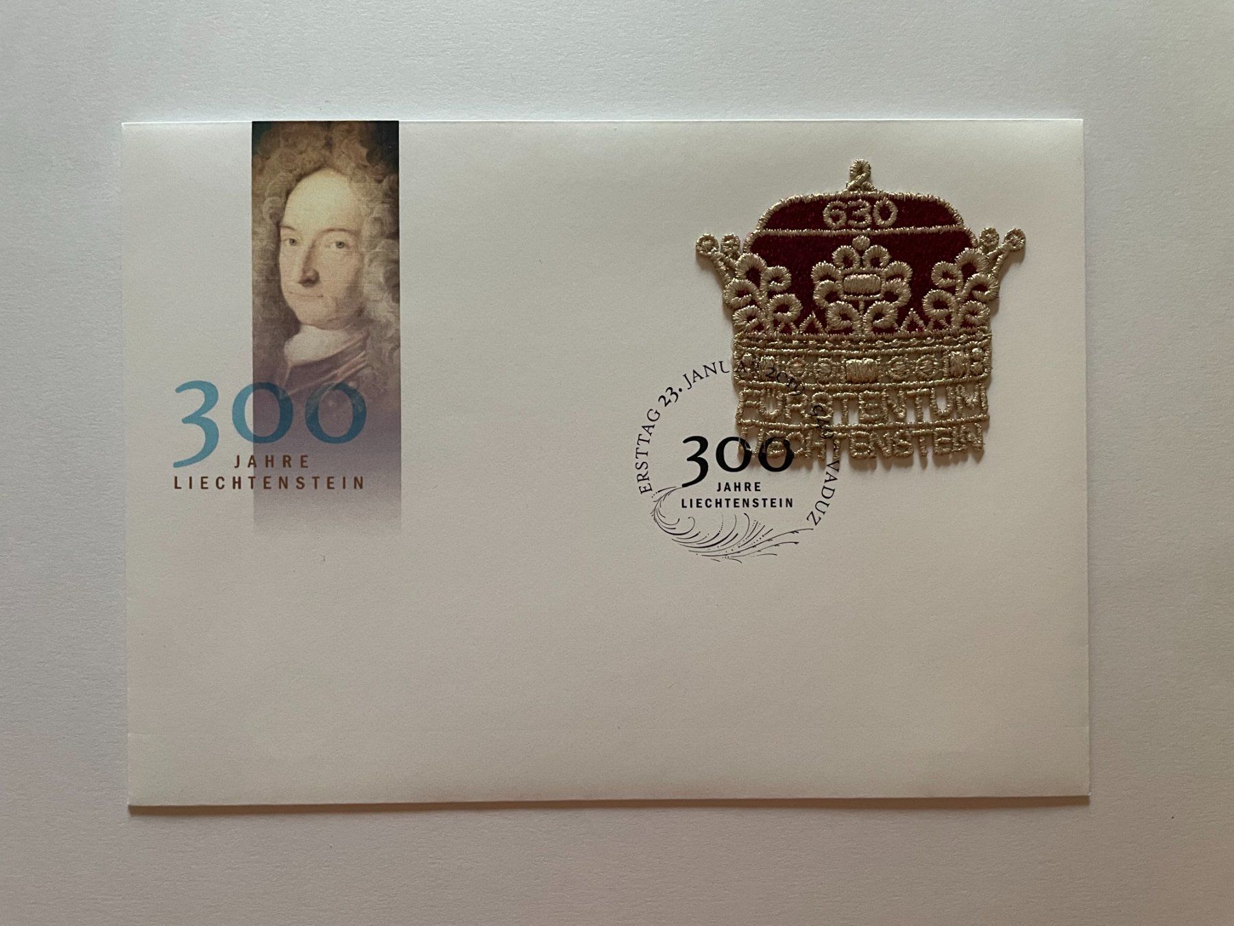 Tutti i francobolli: 300 Jahre Liechtenstein – Nuovo (secondo la descrizione) da Menzingen venduto da Wlukas