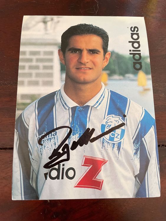 FC Zürich FCZ Vintage Autogrammkarte Kaufen auf Ricardo