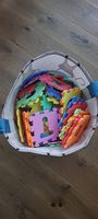 Buchstabenpuzzle/Spielmatte inkl. Aufbewahrungskorb