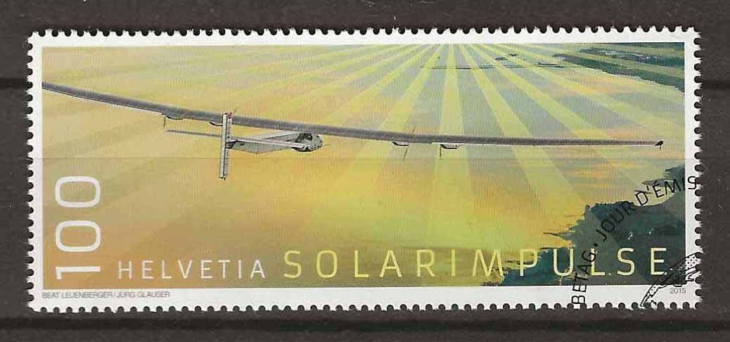 Tutti i francobolli: M1600 - Solar Impulse Piccard  1er jour – Usato da Trélex venduto da Phil_Albert