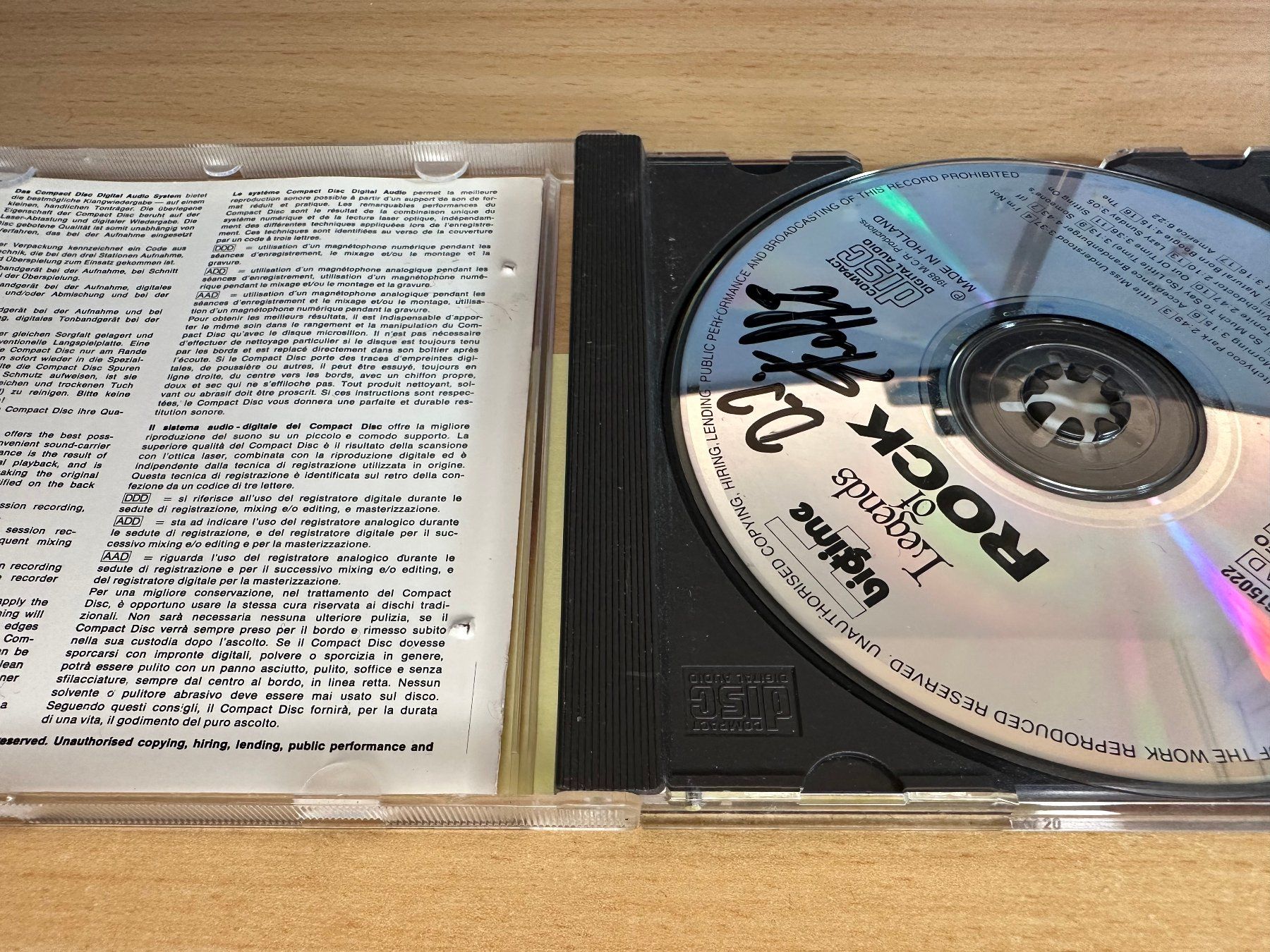 CDs: Various – Legends Of Rock – Gebraucht aus Rikon im Tösstal von Alpenmutz 2