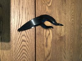 Schwarze Hörner Deko Halloween Fasnacht