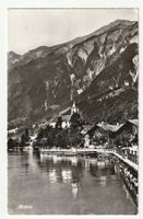 Ansichtskarte Brienz See und Kirche 1958