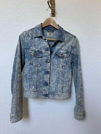 Lee Jeans Jacke Damen XS Top Zustand, hellblau Vintage!