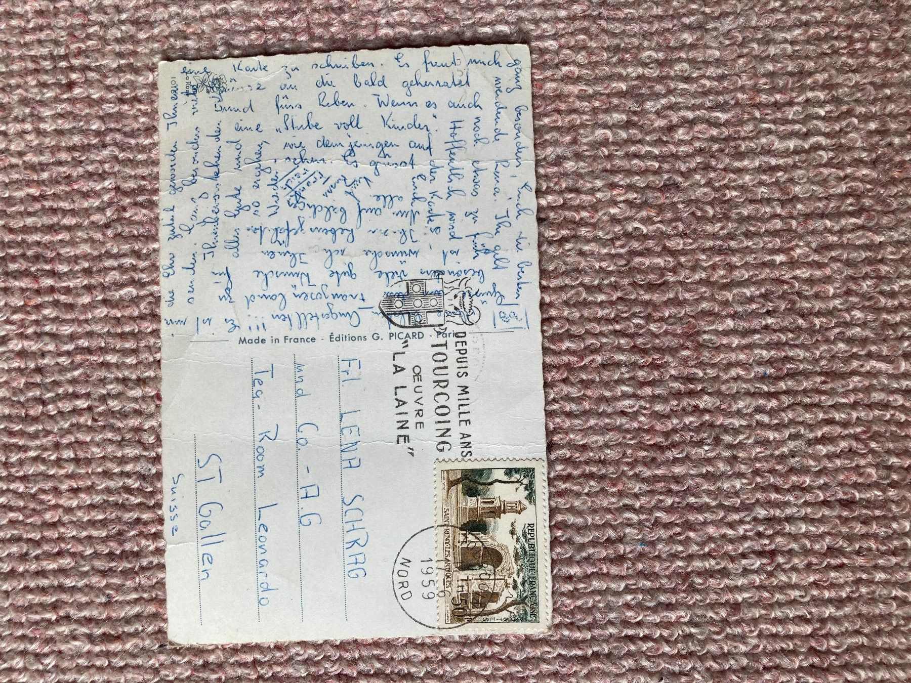 Ansichtskarten: 11 Ansichtskarten Frankreich aus den Jahren 1959 - 1983 – Gebraucht aus Lütisburg von wiesenpippau 7